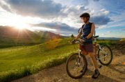 Cycling in the Mourne Mountains